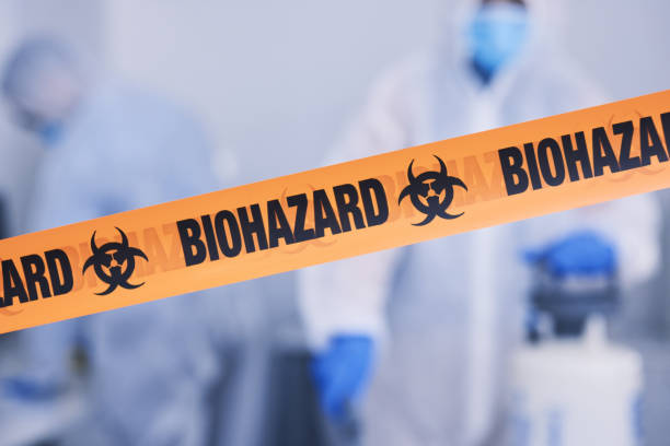 Professional Biohazard Cleanup technician working in Kanosh, UT